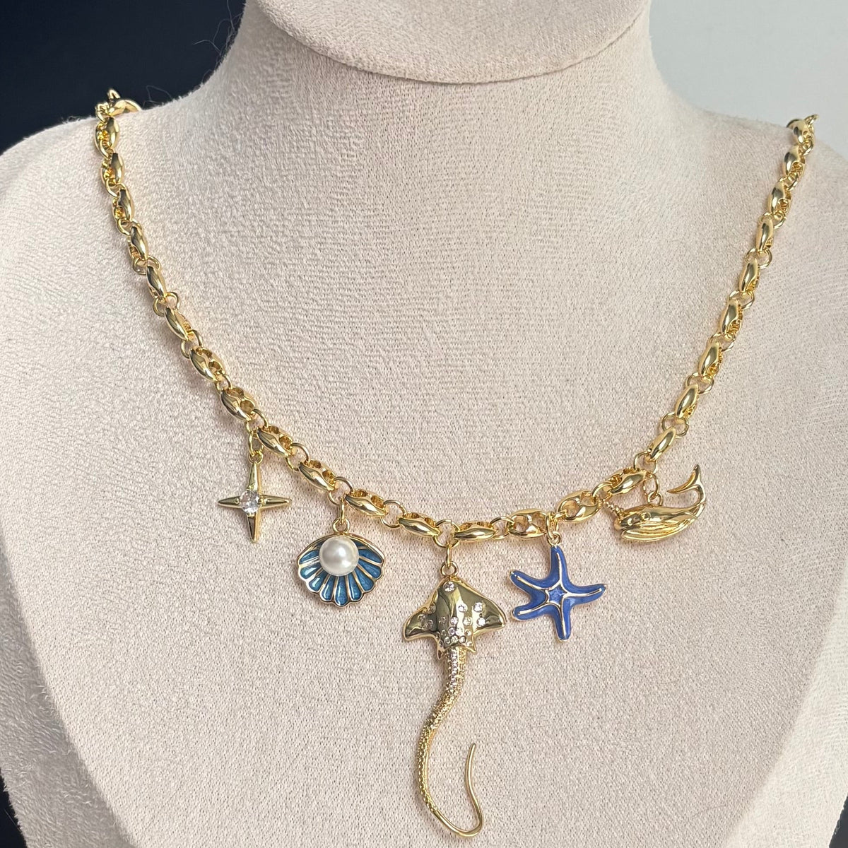 Collar Atlantis (hecho a mano y edición limitada) – imagen 3