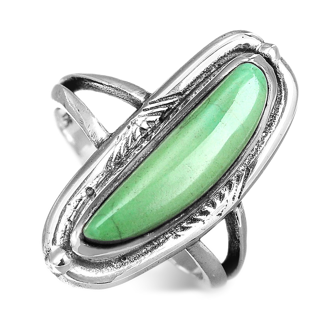 Anillo de turquesa estilo suroeste