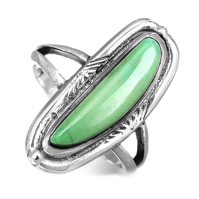 Anillo de turquesa estilo suroeste