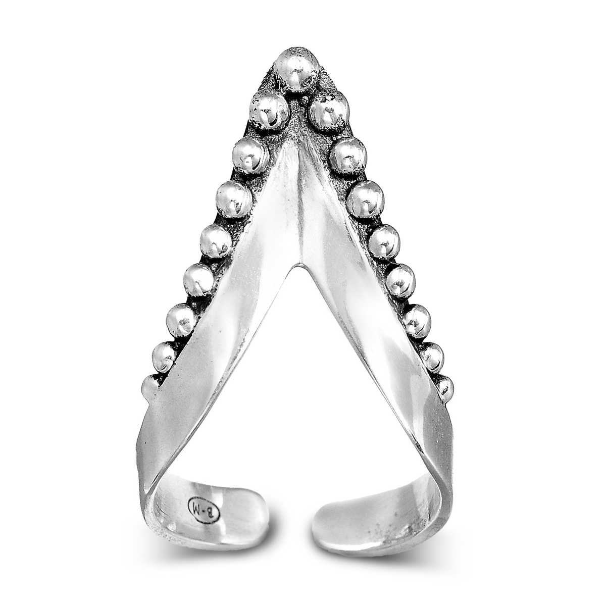 Anillo chevron de pulgar de cuerpo entero