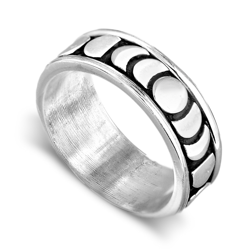 Anillo giratorio de fases lunares