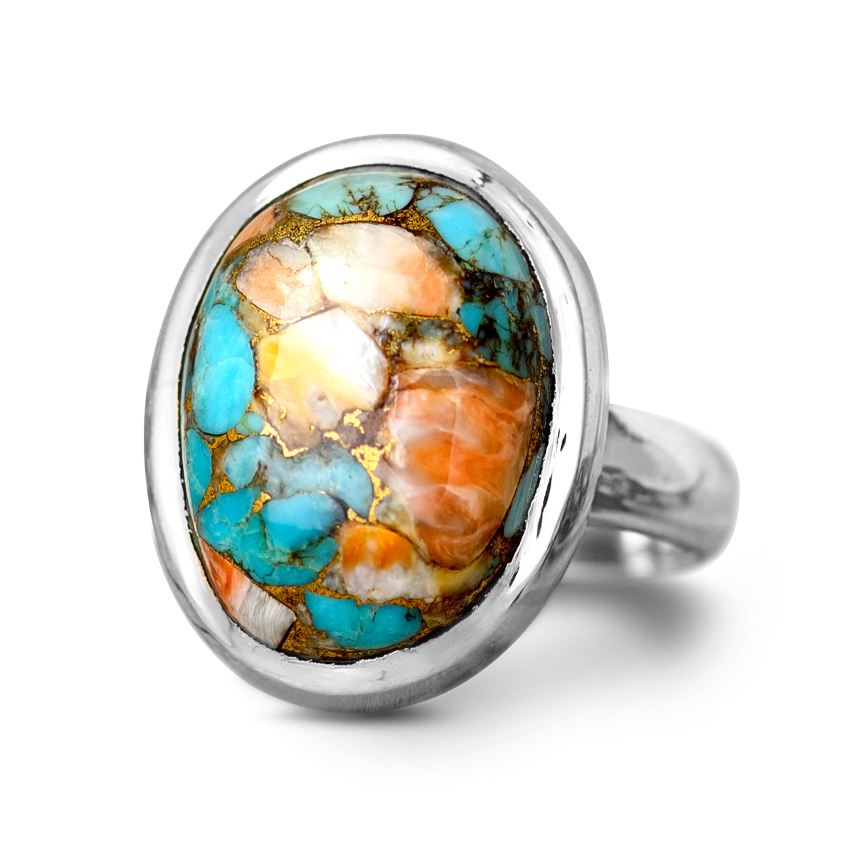 Anillo de turquesa Ostra de Cobre — Carmen, Lucía & Rocío