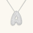 Collar con inicial Bubble de cristales – imagen 32