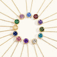 Cadena de oro con gemas radiantes – imagen 26