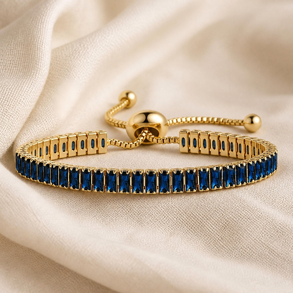 Pulsera de tenis refinada con circonitas – imagen 2