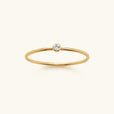 Anillo apilable con piedra preciosa – imagen 5