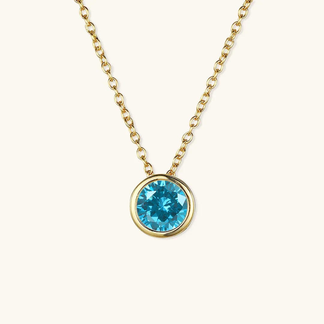 Cadena de oro con gemas radiantes – imagen 13