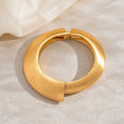 Brazalete Atelier de oro mate
