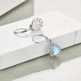 Pendientes Heather Free Spirit de piedra luna – imagen 2