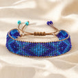 Pulsera geométrica artesanal de cuentas – imagen 4