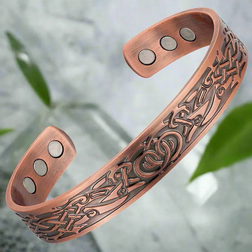 Pulsera de cobre Lago Sereno — Carmen, Lucía & Rocío