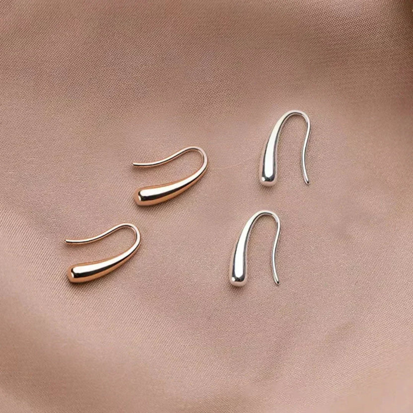 Set de pendientes de gota retro