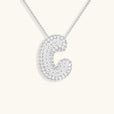 Collar con inicial Bubble de cristales – imagen 34