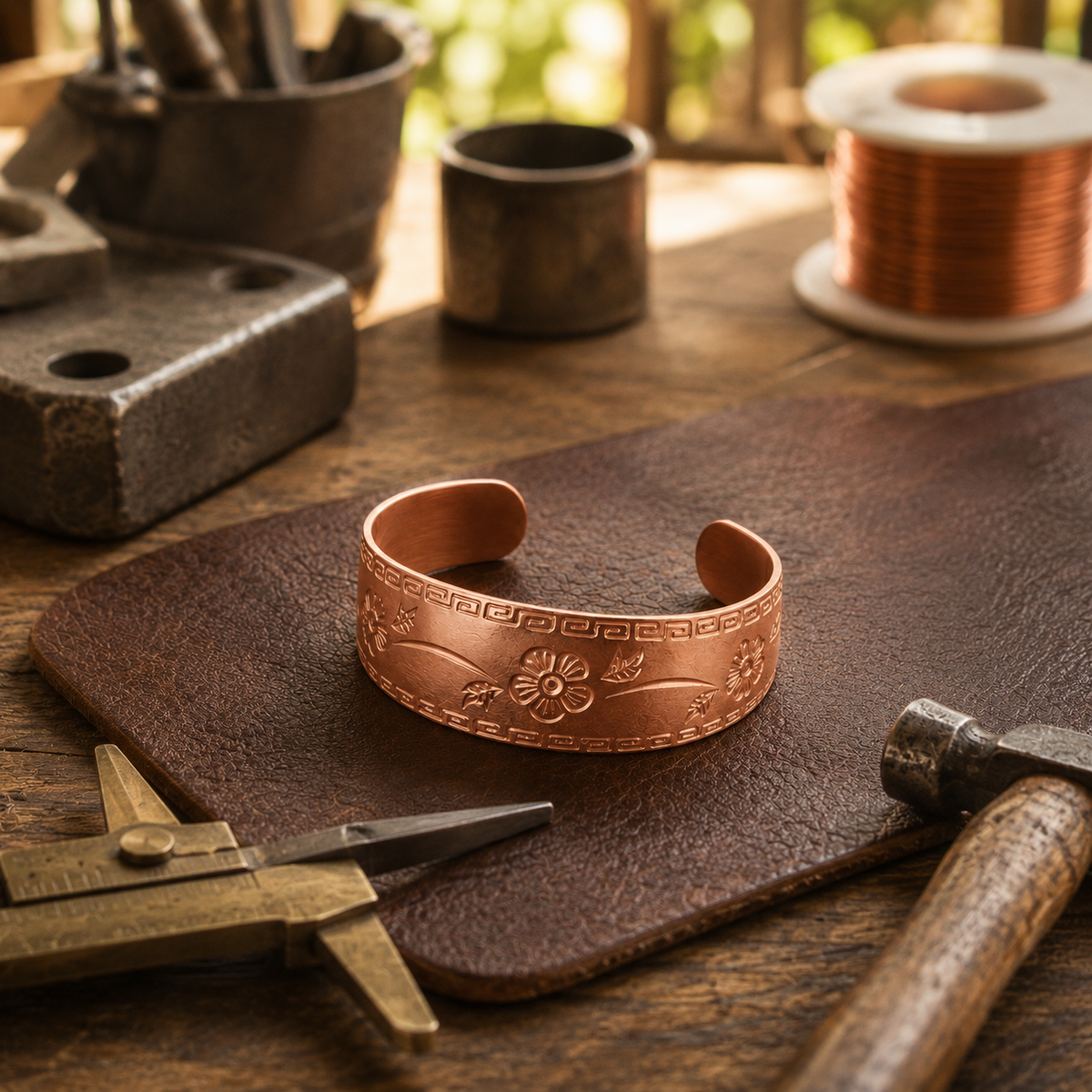 Pulsera de cobre Fret