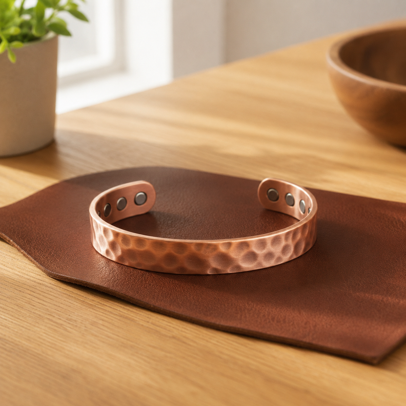 Pulsera de cobre Dimple