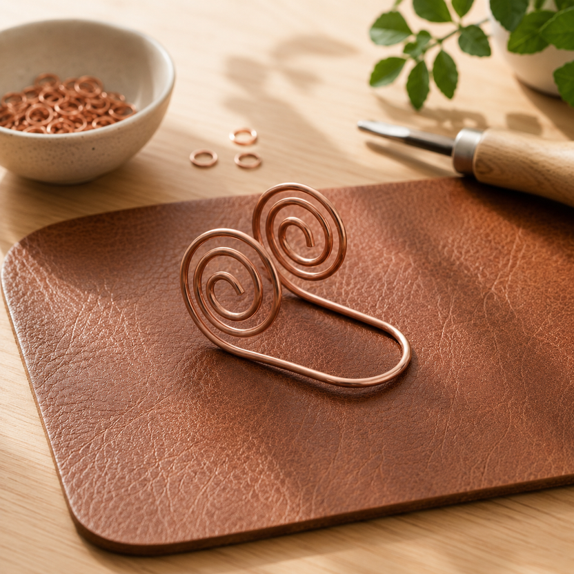 Espiral de cobre Cascade para la mano