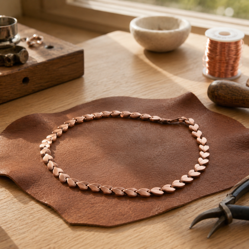 Collar de cobre Bramble