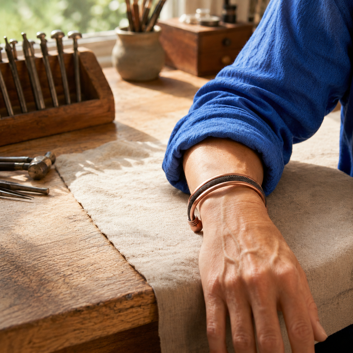 Pulsera de cobre Mound – imagen 2