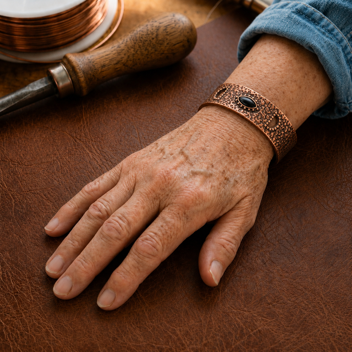 Pulsera de cobre Flint – imagen 2