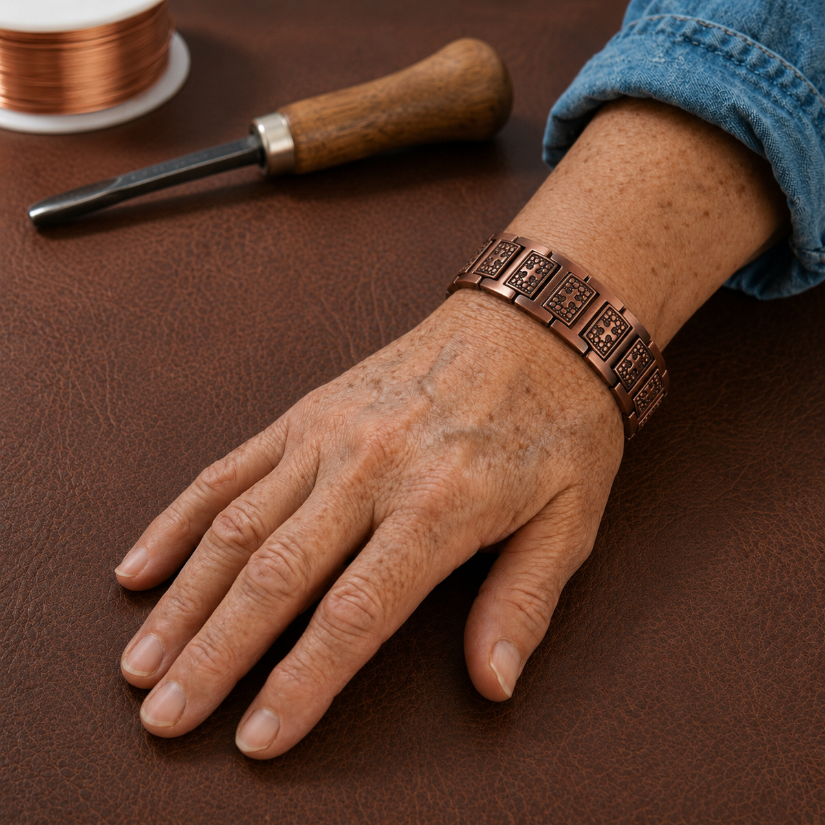 Pulsera de cobre Forde – imagen 2