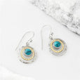 Pendientes bohemios Saturno – imagen 2