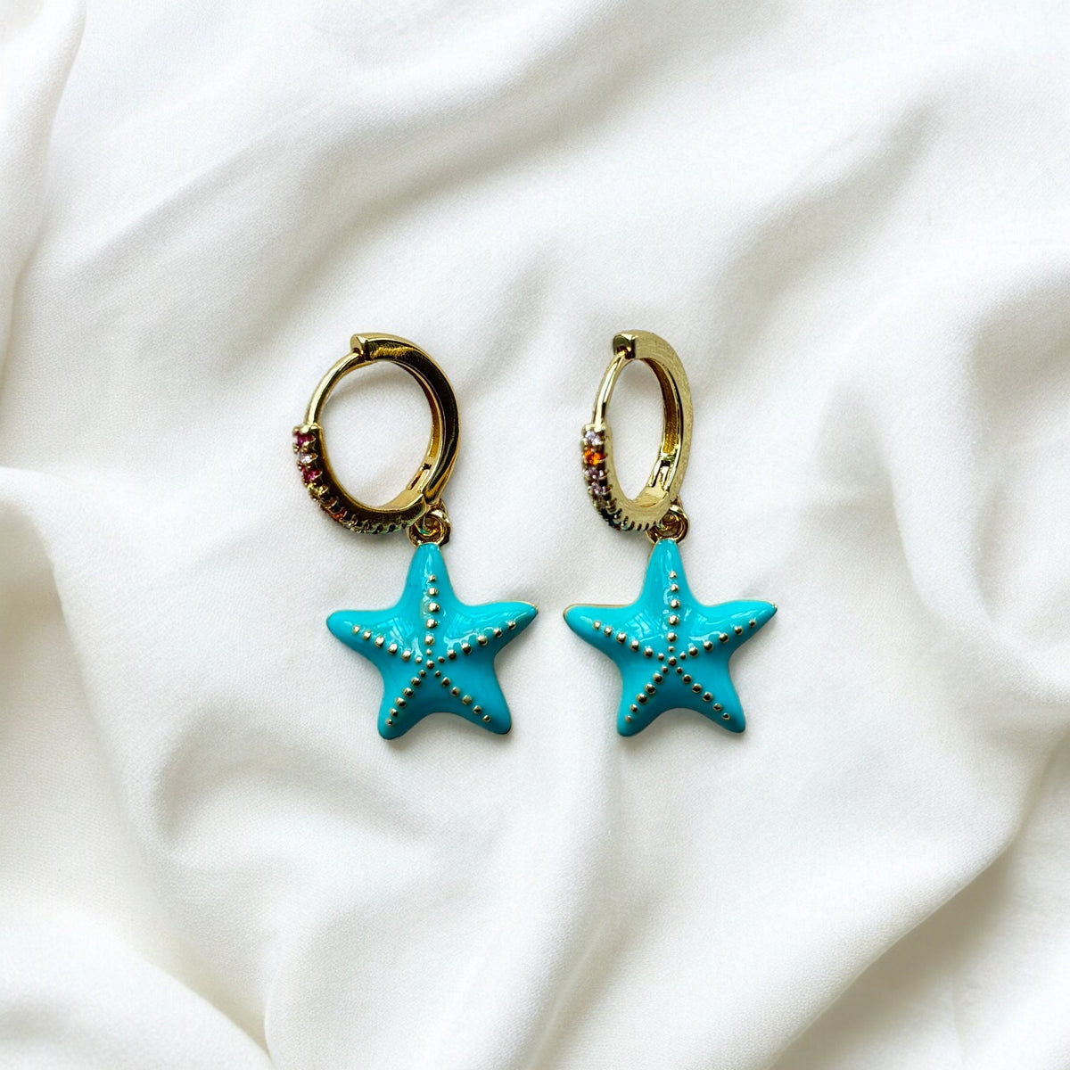 Pendientes Estrella de Mar (artesanales y edición limitada) — Carmen, Lucía & Rocío
