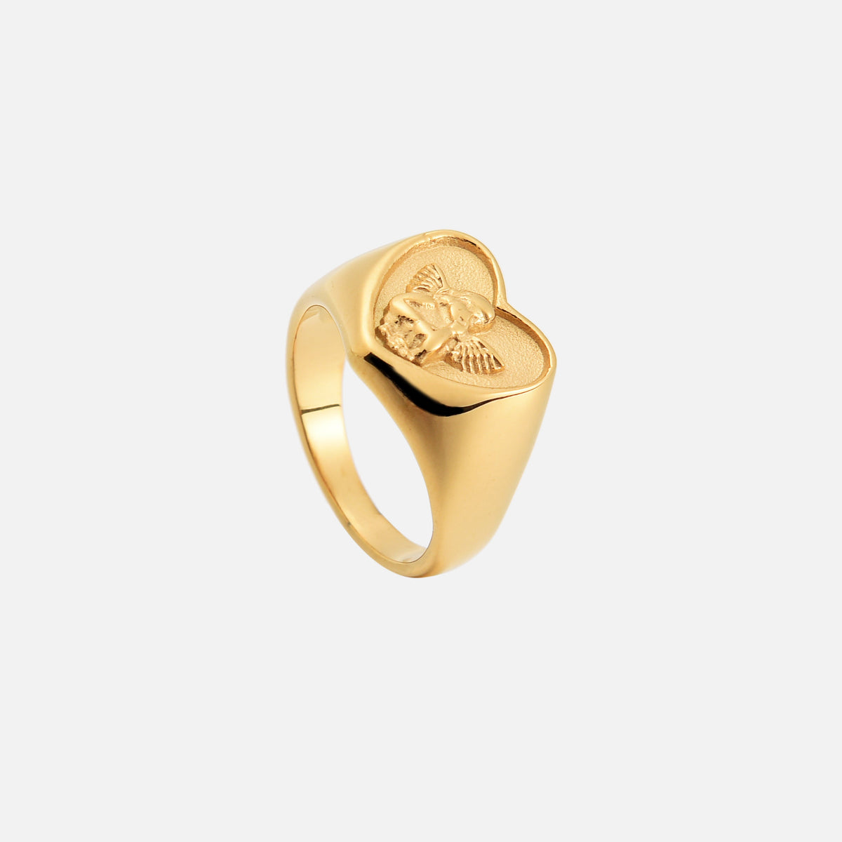 Anillo ángel con forma de corazón – imagen 2