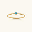 Anillo apilable con piedra preciosa – imagen 13
