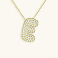 Collar con inicial Bubble de cristales – imagen 7