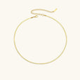 Collar espiga dorado atemporal