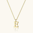 Collar vintage dorado con inicial – imagen 10