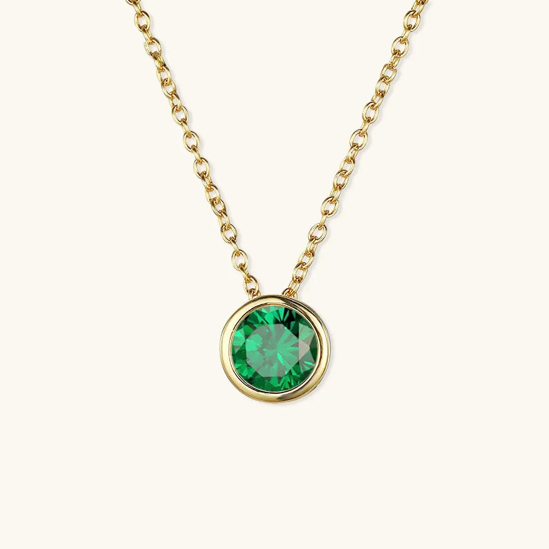 Cadena de oro con gemas radiantes – imagen 5