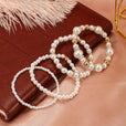 Conjunto de pulseras Amor y Perlas — Carmen, Lucía & Rocío