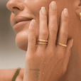 Dúo de anillos apilables Twin Glow – imagen 2