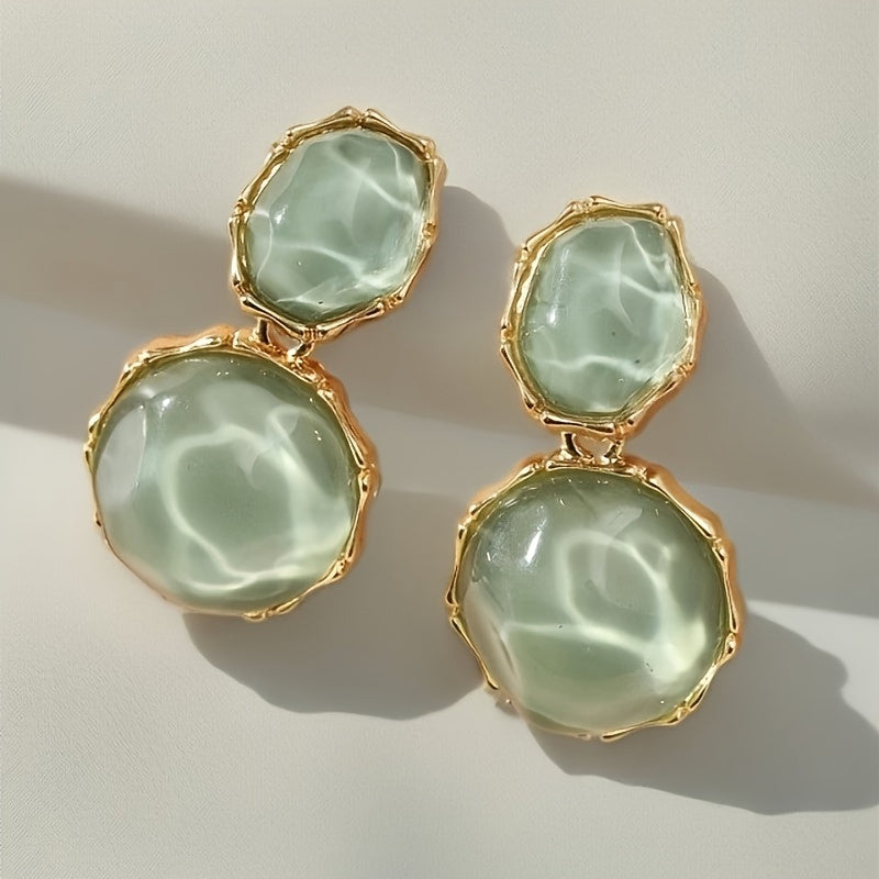 Pendientes de oro geométricos – imagen 5
