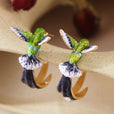 Pendientes colibrí de colores únicos – imagen 4