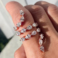 Anillo serpiente atemporal en oro rosa – imagen 2