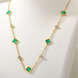 Collar colgante esmeralda real – imagen 2