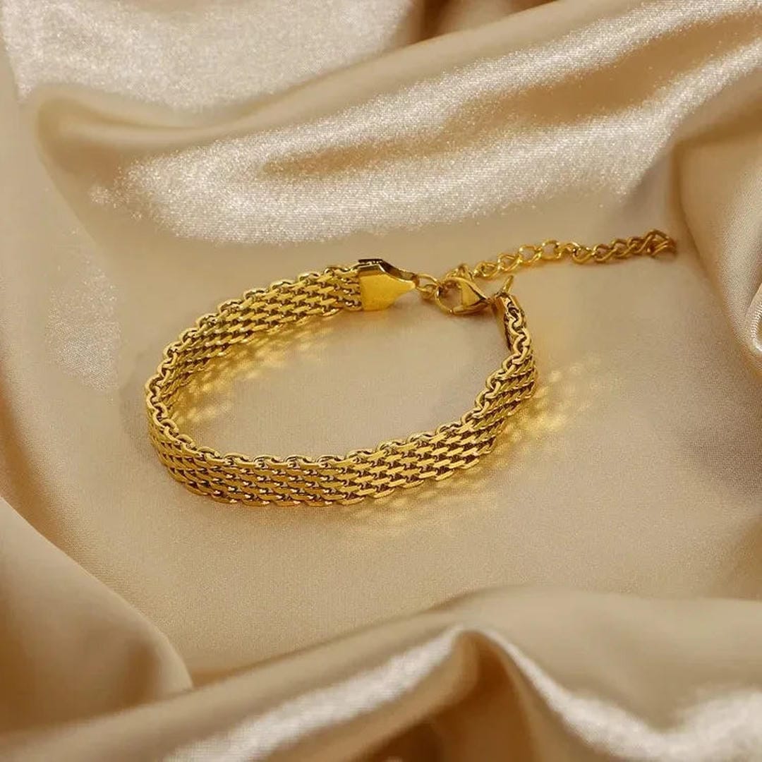 Pulsera de cadena dorada Elowyn – imagen 2