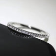 Anillo minimalista de circonita Elyse – imagen 5