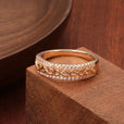 Anillo elegante de circonita infinito – imagen 2