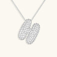 Collar con inicial Bubble de cristales – imagen 39