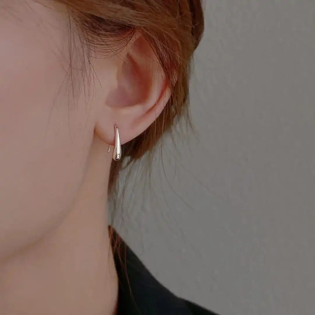 Pendientes de gota pulidos – imagen 4