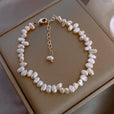 Pulsera elegante de perlas Céline