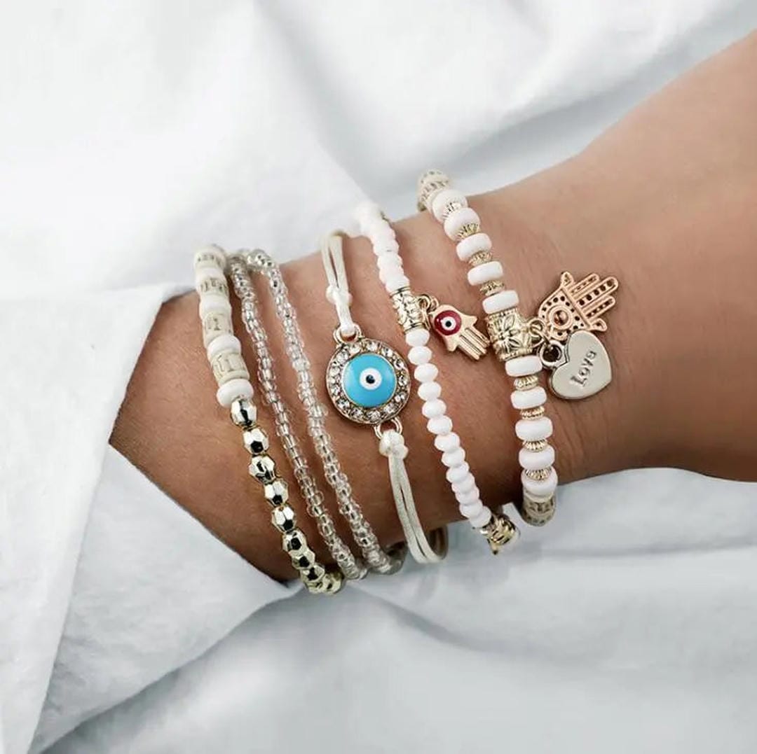 Pack de pulseras Hamsa