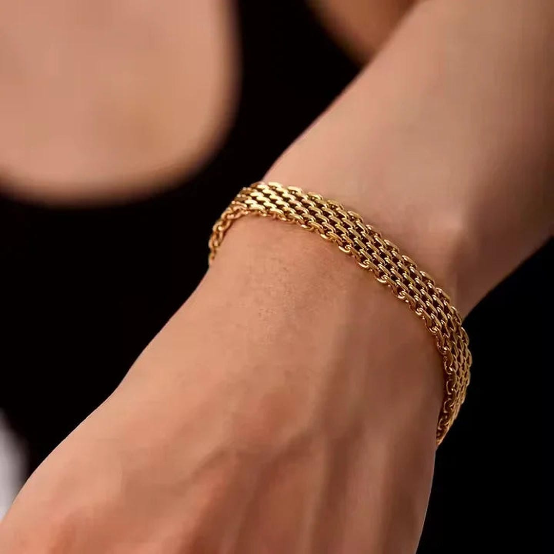 Pulsera de cadena dorada Elowyn – imagen 5