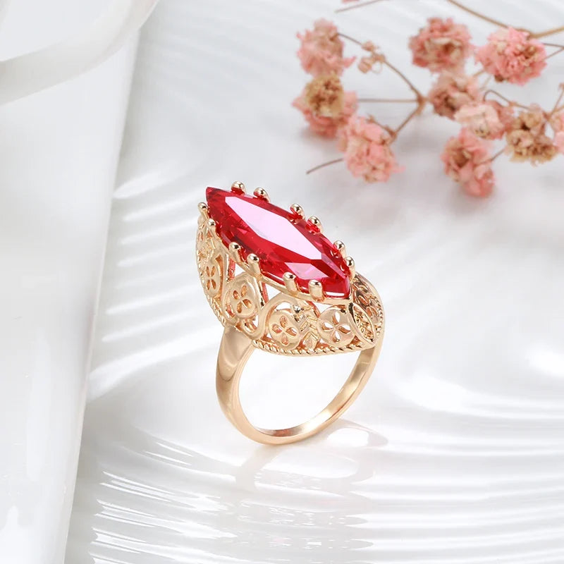 Anillo vintage de perla oval plano – imagen 2