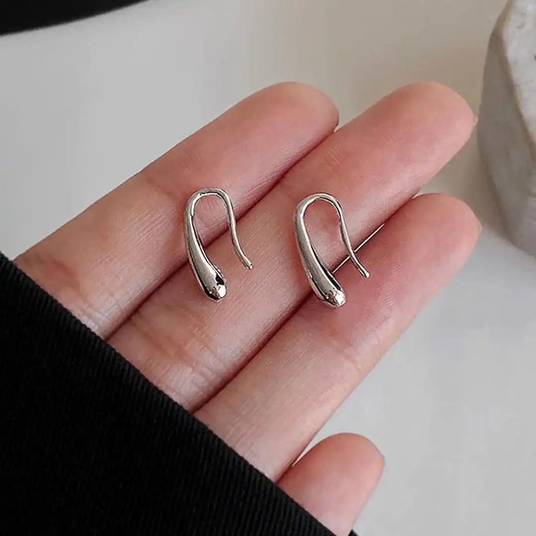 Pendientes de gota pulidos – imagen 2