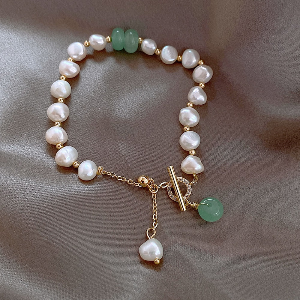 Pulsera aventura de perla marina