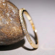 Anillo minimalista de circonita Elyse